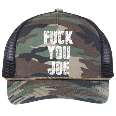 F*ck You Joe Retro Rope Trucker Hat Cap