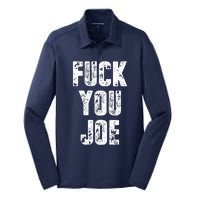 F*ck You Joe Silk Touch Performance Long Sleeve Polo