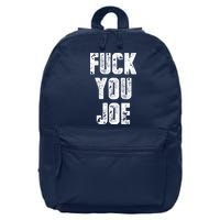 F*ck You Joe 16 in Basic Backpack
