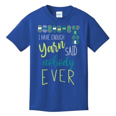 Funny Yarn Knitting Design Fun Crocheting Gift Kids T-Shirt