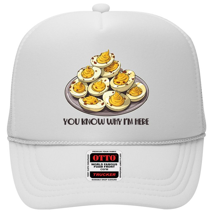 Funny You Know Why Im Here Deviled Eggs Thanksgiving Chirstmas Dinner Hat