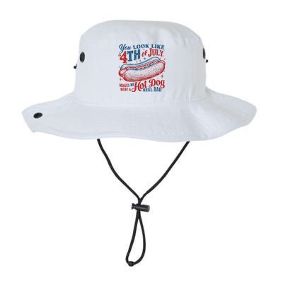 Funny You Look Like 4th Of July Hot Dog Wiener Legacy Cool Fit Booney Bucket Hat