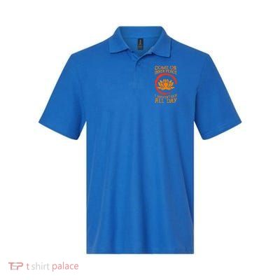 Funny Yoga Lover Meditation Come On Inner Peace Yoga Teacher Gift Polo