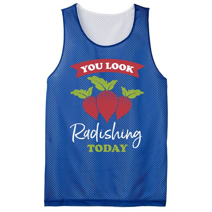 Funny You Look Radishing Today Ravishing Radish Great Gift Mesh Reversible Basketball Jersey Tank