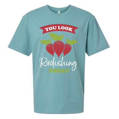 Funny You Look Radishing Today Ravishing Radish Great Gift Sueded Cloud Jersey T-Shirt