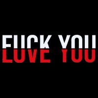 Fck You Love You Love And Hate Cooling Performance Crew T-Shirt