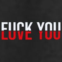 Fck You Love You Love And Hate Adult Drive Performance Visor