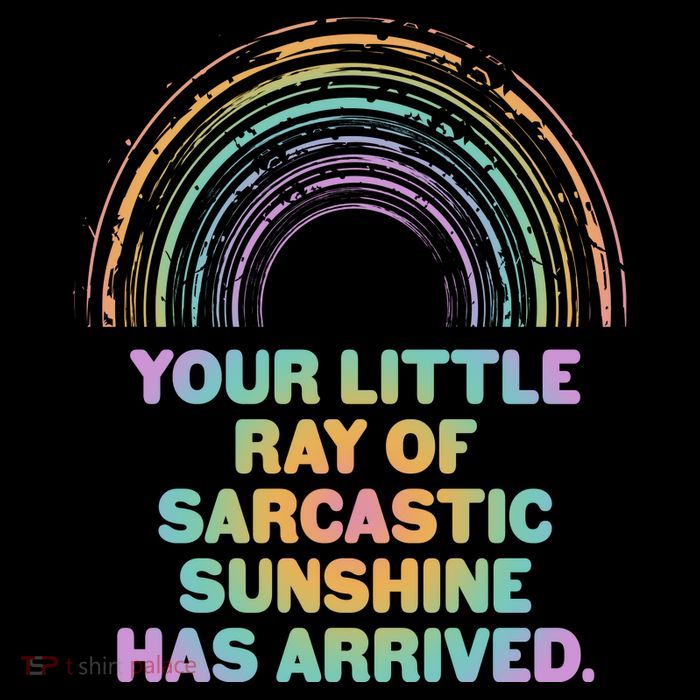 Funny Your Little Ray Of Sarcastic Sunshine Has Arrived City Backpack