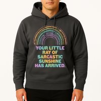 Funny Your Little Ray Of Sarcastic Sunshine Has Arrived Hoodie