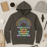 Funny Your Little Ray Of Sarcastic Sunshine Has Arrived Hoodie