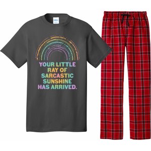 Funny Your Little Ray Of Sarcastic Sunshine Has Arrived Pajama Set