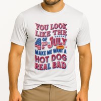 Funny You Look Like 4th Of July Hot Dog Wiener Cooling Performance Crew T-Shirt