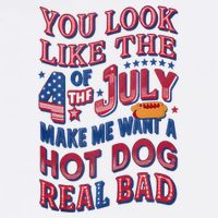 Funny You Look Like 4th Of July Hot Dog Wiener Cooling Performance Crew T-Shirt