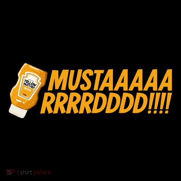 Funny Yellow Mustard T-Shirt