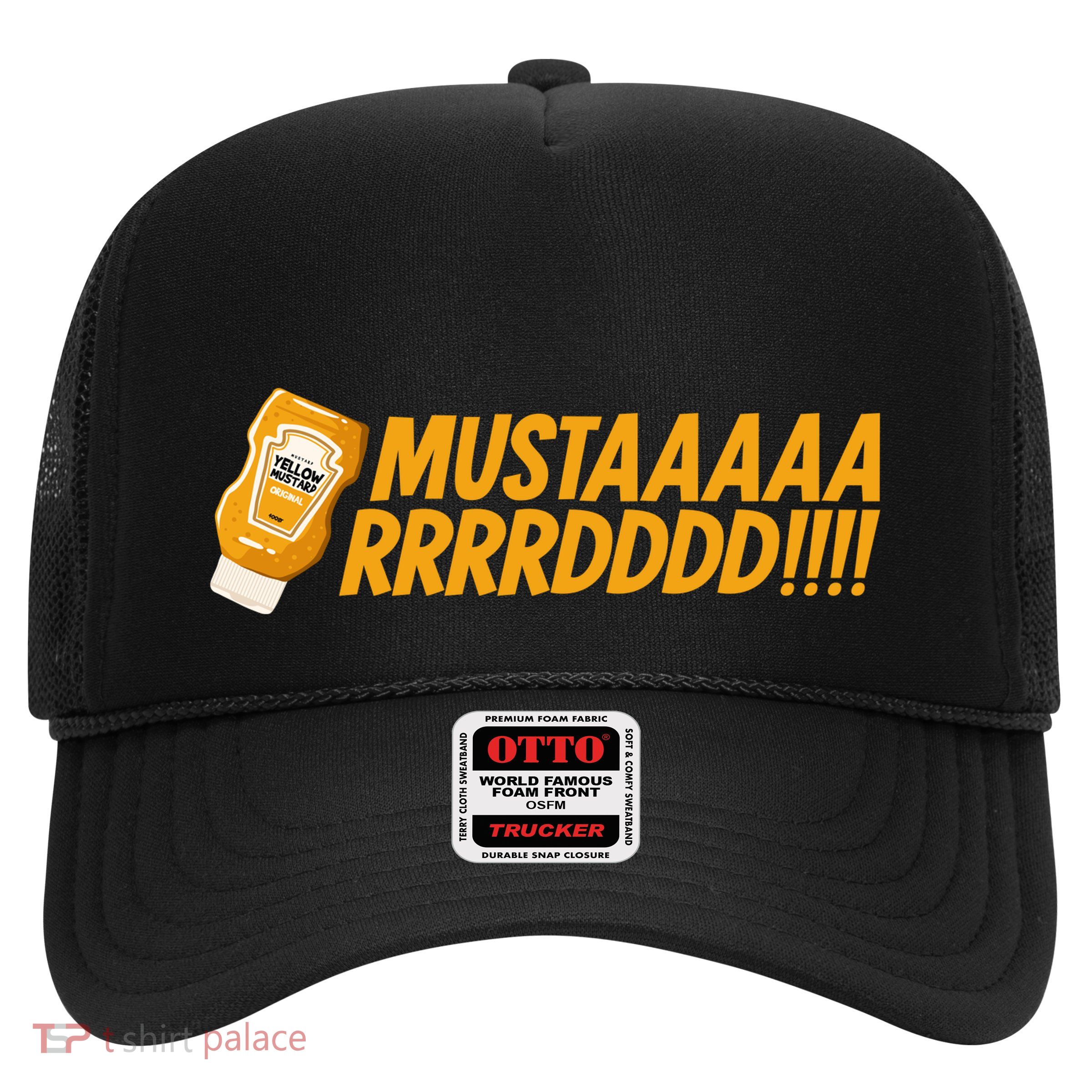 Funny Yellow Mustard Trucker Hat