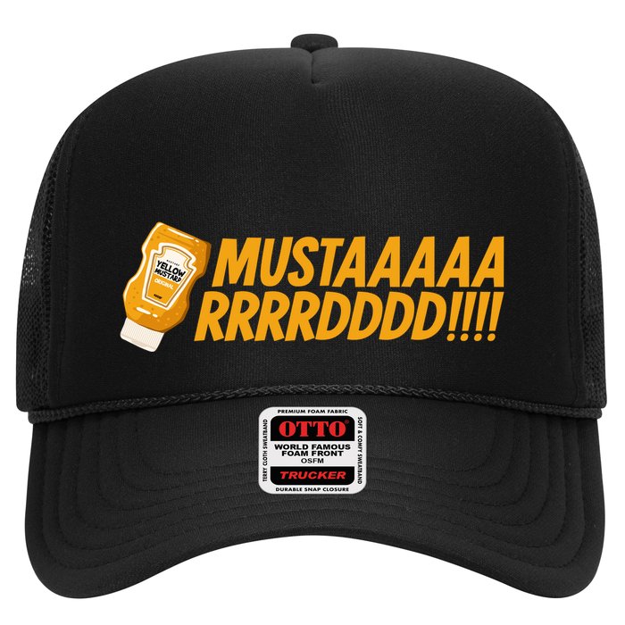 Funny Yellow Mustard Trucker Hat