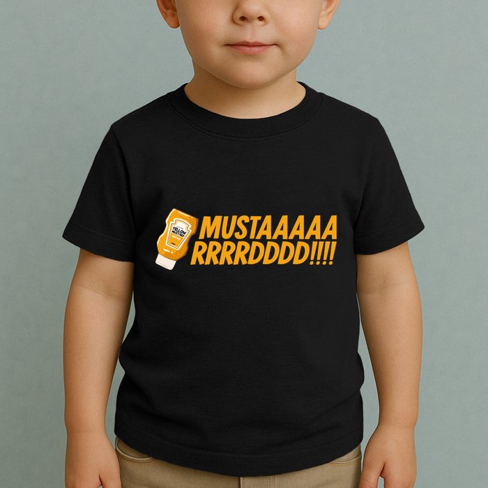 Funny Yellow Mustard Toddler T-Shirt