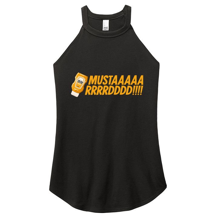 Funny Yellow Mustard Women's Perfect Tri Rocker Tank