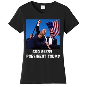 God bless President Trump, Donald Trump 2024  Women's T-Shirt