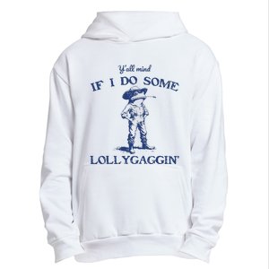 Funny Yall Mind If I Do Some Lollygagging Cowboy Frog Urban Pullover Hoodie