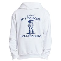 Funny Yall Mind If I Do Some Lollygagging Cowboy Frog Urban Pullover Hoodie