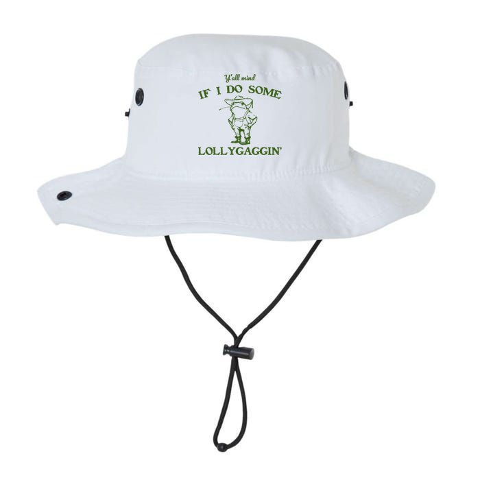 Funny YAll Mind If I Do Some Lollygaggin Legacy Cool Fit Booney Bucket Hat