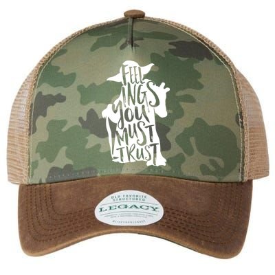 Feelings You Must Trust Legacy Tie Dye Trucker Hat