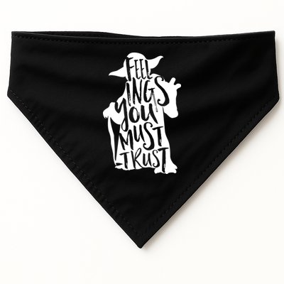 Feelings You Must Trust USA-Made Doggie Bandana