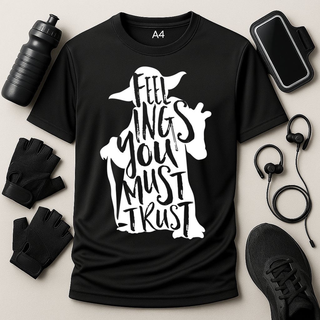 Feelings You Must Trust Cooling Performance Crew T-Shirt