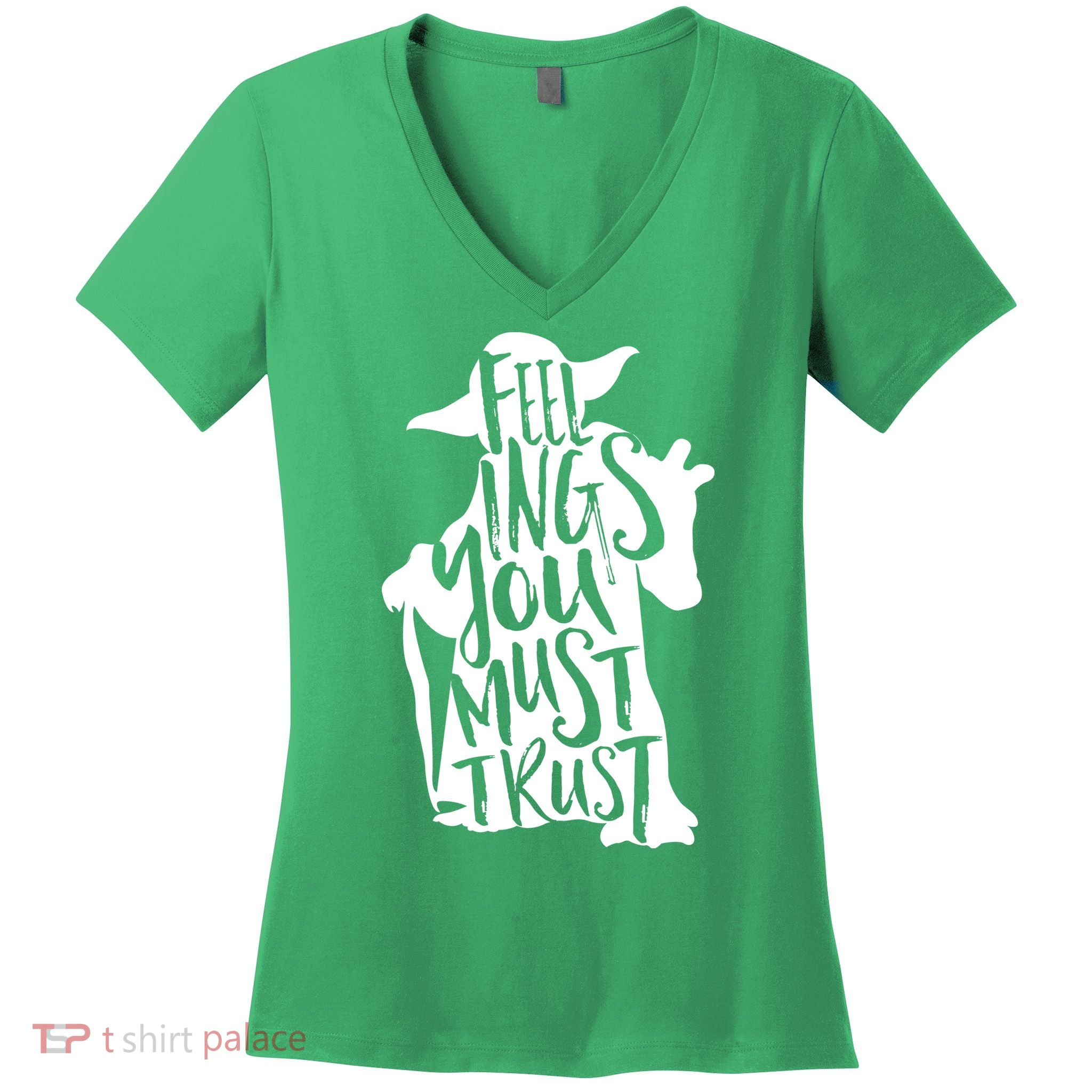 Feelings You Must Trust Women's V-Neck T-Shirt