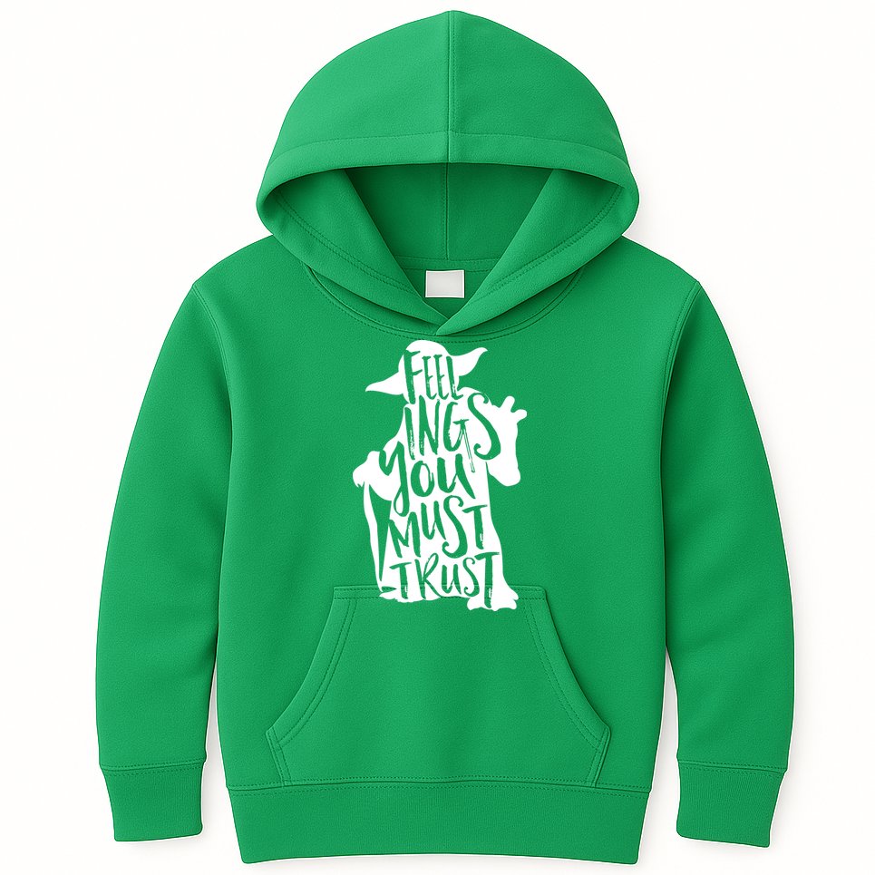 Feelings You Must Trust Kids Hoodie
