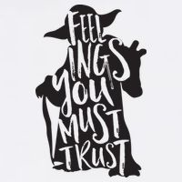 Feelings You Must Trust Garment-Dyed Sweatshirt