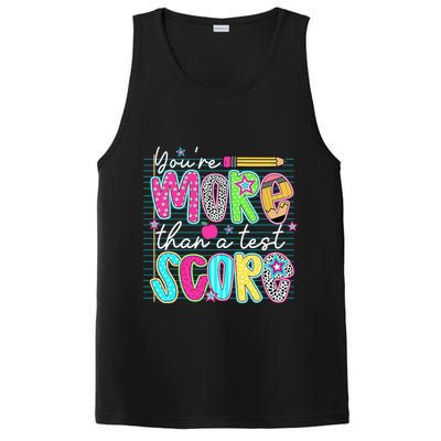 Funny Youre More Than A Test Score Testing Day Teacher PosiCharge Competitor Tank