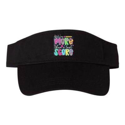 Funny Youre More Than A Test Score Testing Day Teacher Visor