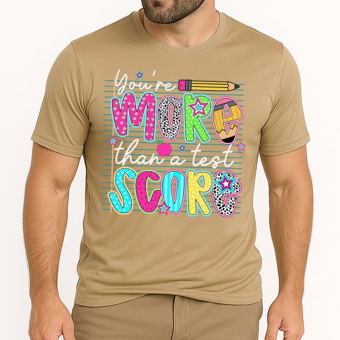 Funny Youre More Than A Test Score Testing Day Teacher Performance Shirt