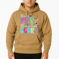 Funny Youre More Than A Test Score Testing Day Teacher Hoodie