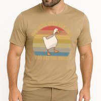 Funny You Mess With The Honk You Get The Bonk Funny Retro Vintage Goose Performance Shirt