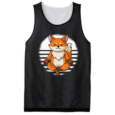 Fox Yoga Mandala Spiritual Yoga Women Mesh Reversible Basketball Jersey Tank