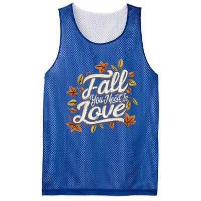 Fall You Need is Love Perfect Wo Fall Thanksgiving  Mesh Reversible Basketball Jersey Tank