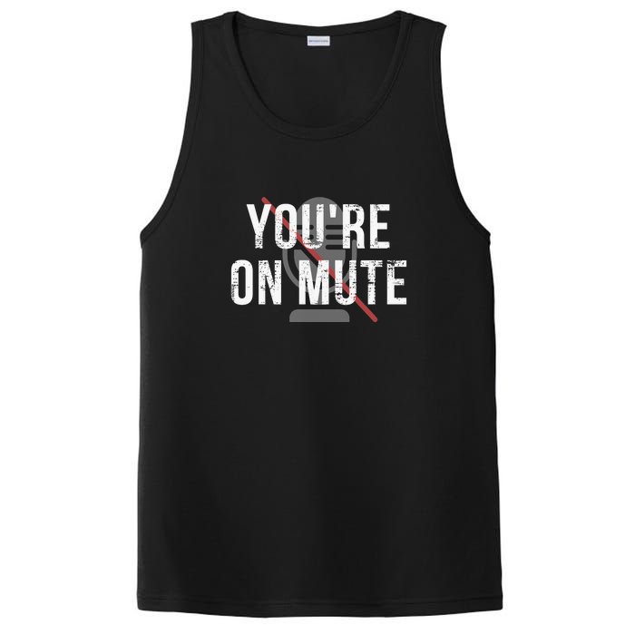 Funny YouRe On Mute! PosiCharge Competitor Tank