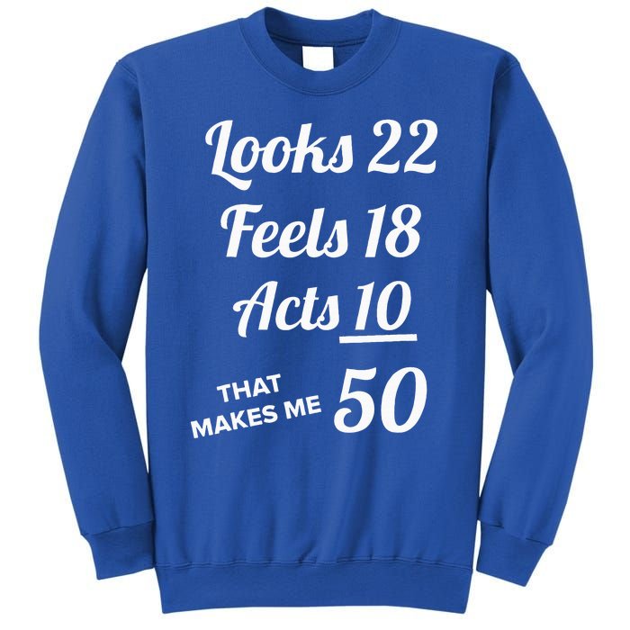 Fifty Years Old Birthday Present For 50 Year Old Sweatshirt