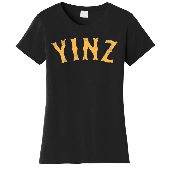 Funny Yinz Pittsburgh Pennsylvania Yinzer Souvenir Women's T-Shirt