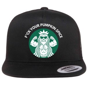 Fuck Your Pumpkin Spice Flat Bill Trucker Hat