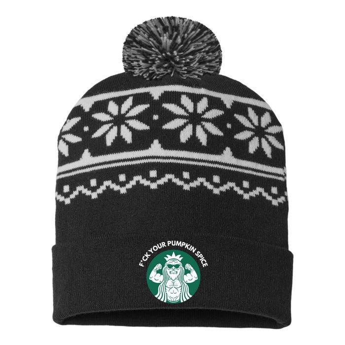 Fuck Your Pumpkin Spice USA-Made Snowflake Beanie