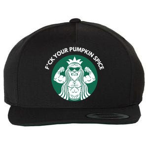 Fuck Your Pumpkin Spice Wool Snapback Cap