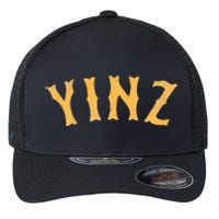 Funny Yinz Pittsburgh Pennsylvania Yinzer Souvenir Flexfit Unipanel Trucker Cap