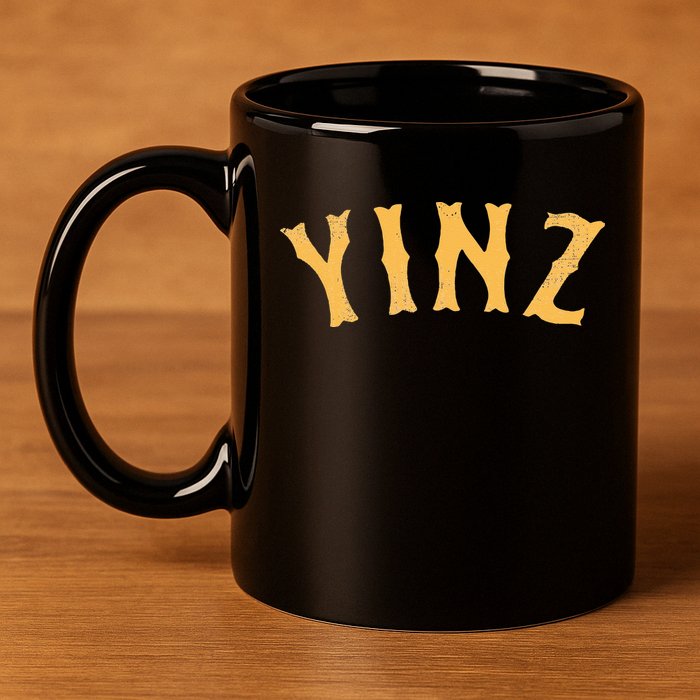 Funny Yinz Pittsburgh Pennsylvania Yinzer Souvenir 11oz C Handle Ceramic Mug