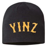 Funny Yinz Pittsburgh Pennsylvania Yinzer Souvenir Sustainable Beanie