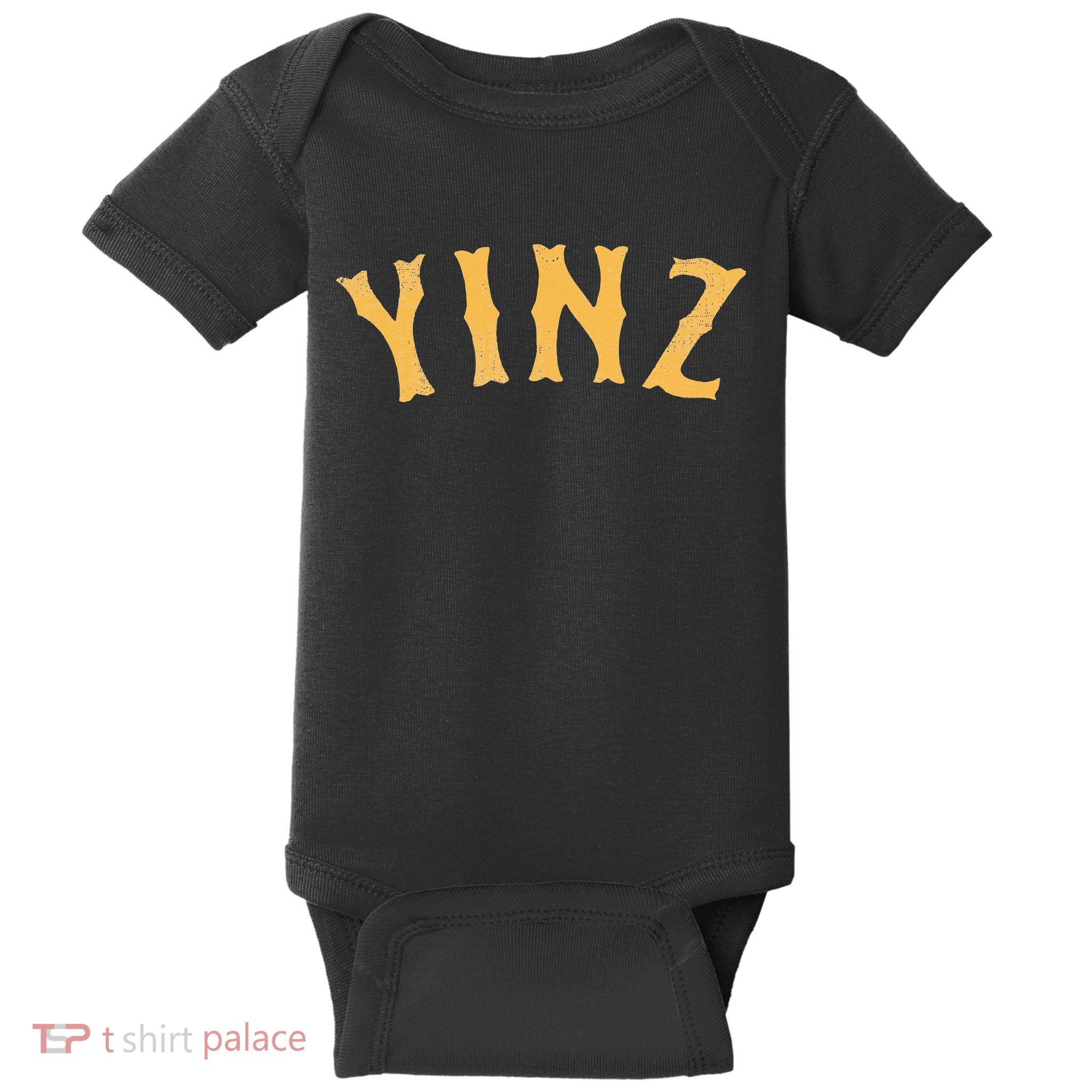 Funny Yinz Pittsburgh Pennsylvania Yinzer Souvenir Baby Bodysuit