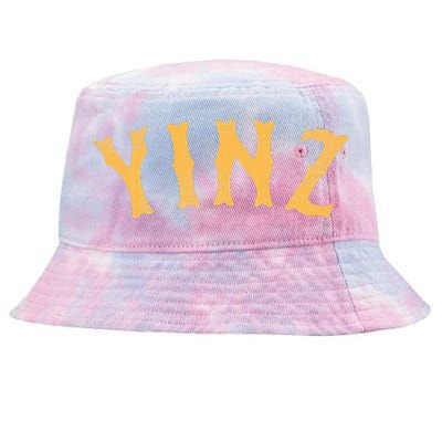 Funny Yinz Pittsburgh Pennsylvania Yinzer Souvenir Tie-Dyed Bucket Hat